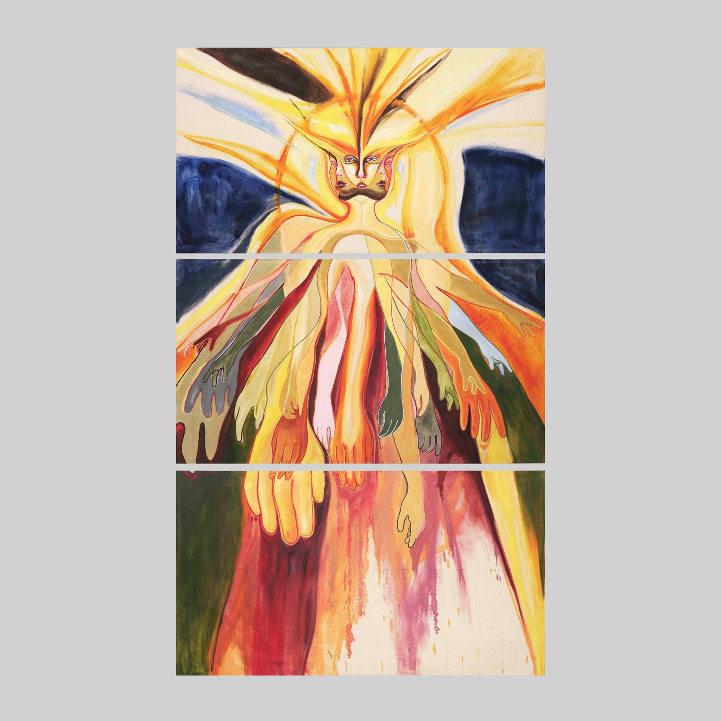 ALL ALONG YOU WERE SEEKING YOURSELF - original