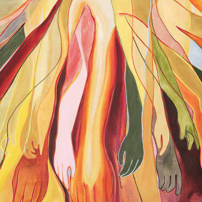 ALL ALONG YOU WERE SEEKING YOURSELF - original