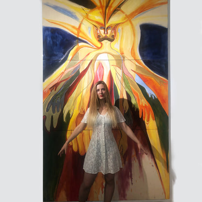 ALL ALONG YOU WERE SEEKING YOURSELF - original