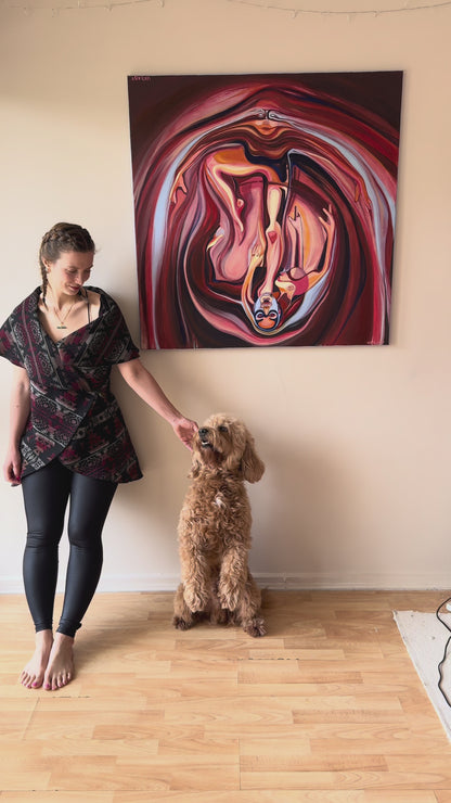 MUSHROOM LADY - original